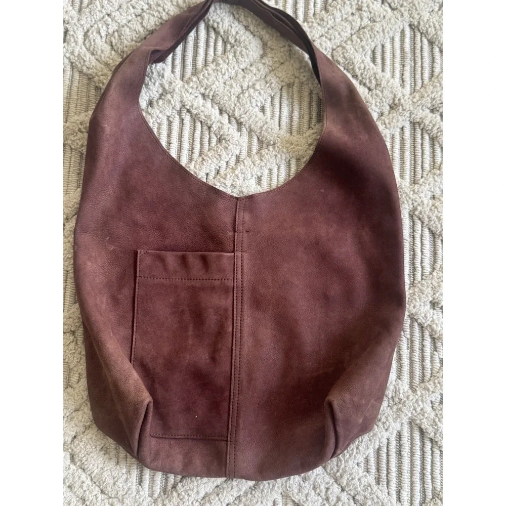 Rough and Tumble‎ Candid Sling Brown Soft Suede Leather Shoulder Bag